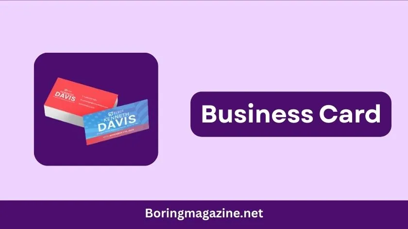 business card