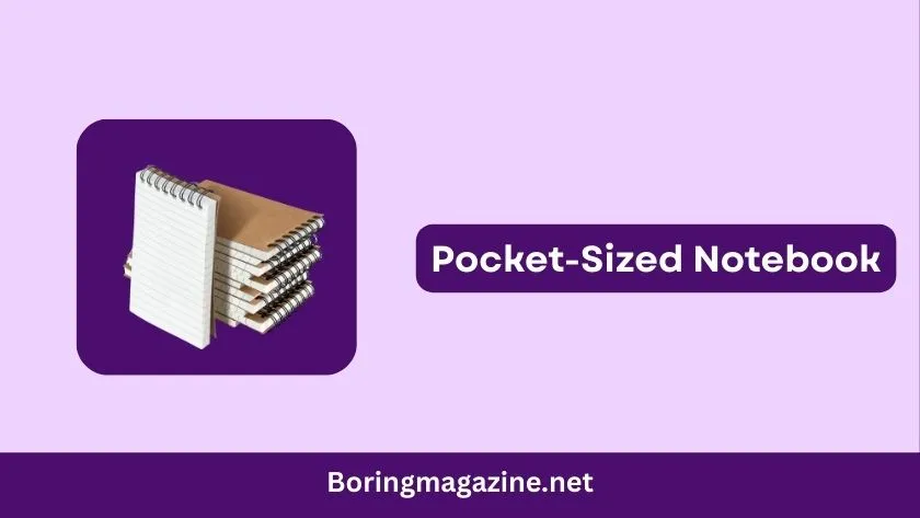 pocket-sized notebook