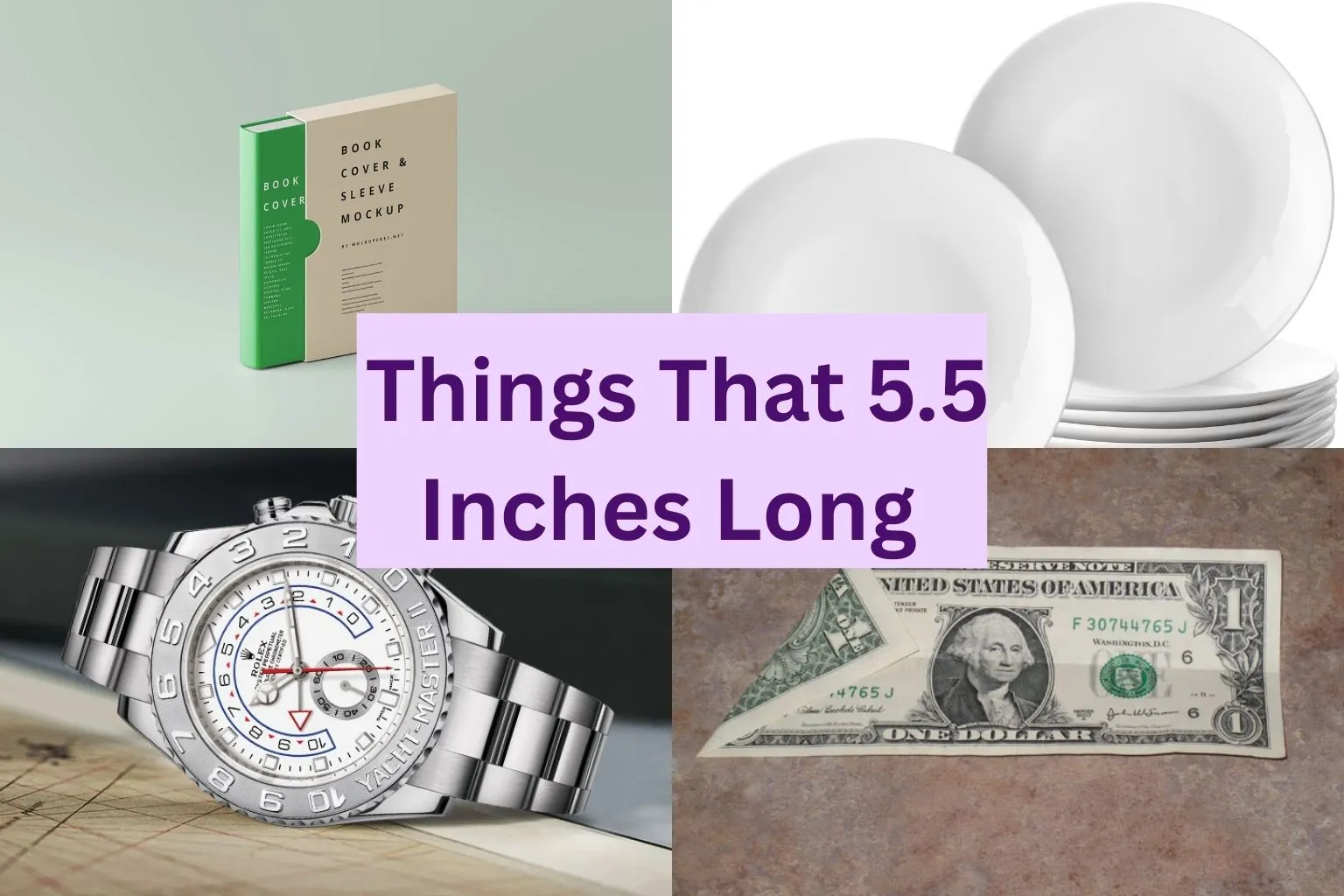 10 Common Things that are 5.5 Inches Long
